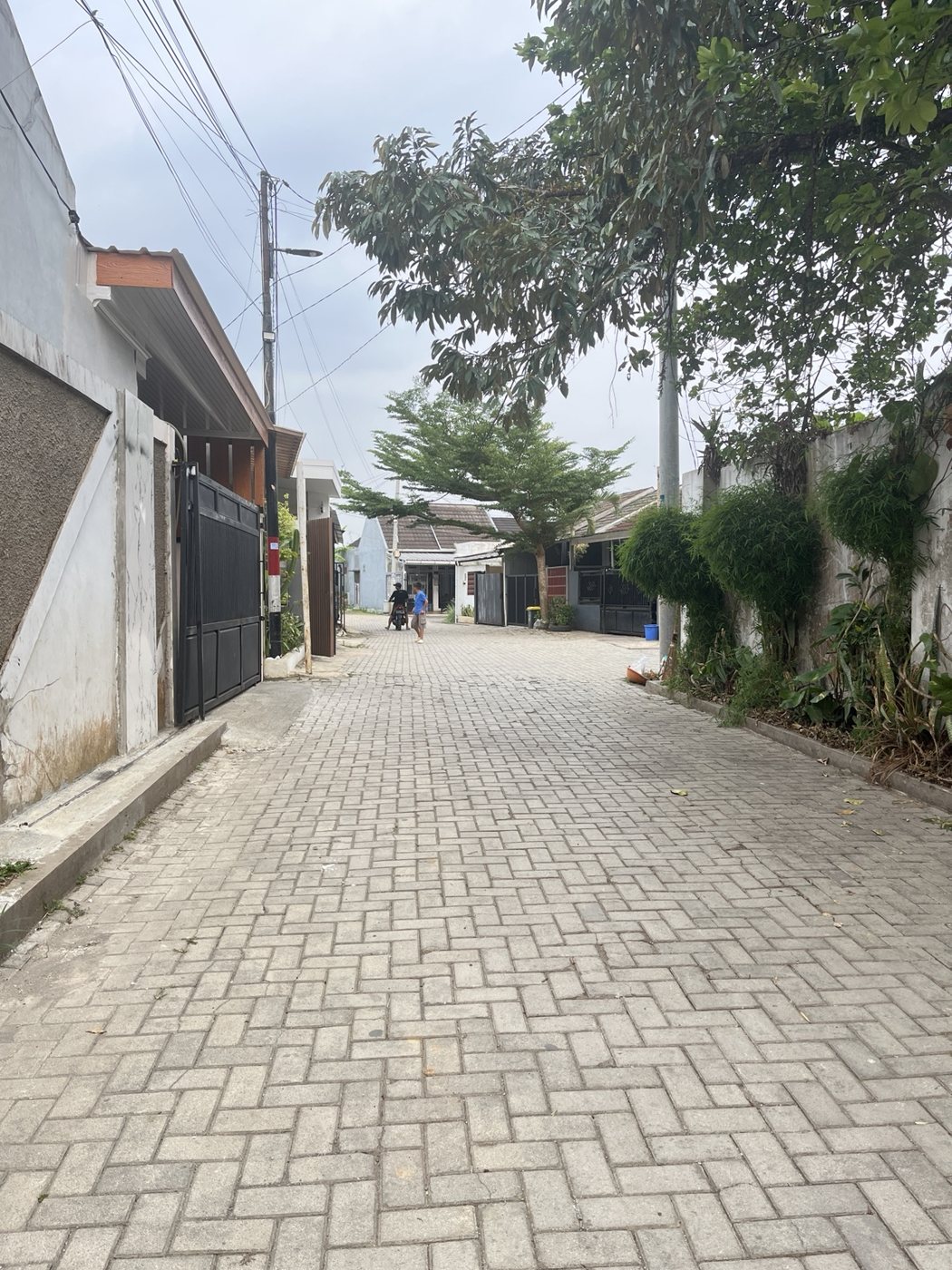 Jalan utama perumahan